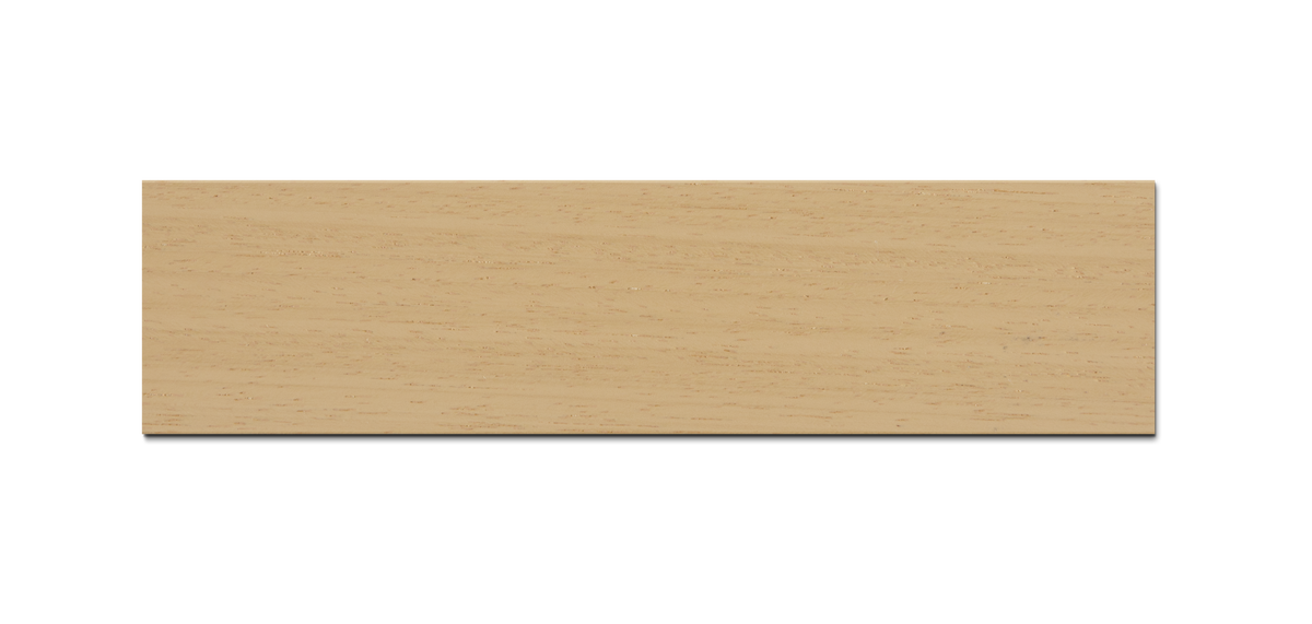 Jaluzea de lemn NATURAL 50 mm — Maro cu fibră vizibilă (02NM)