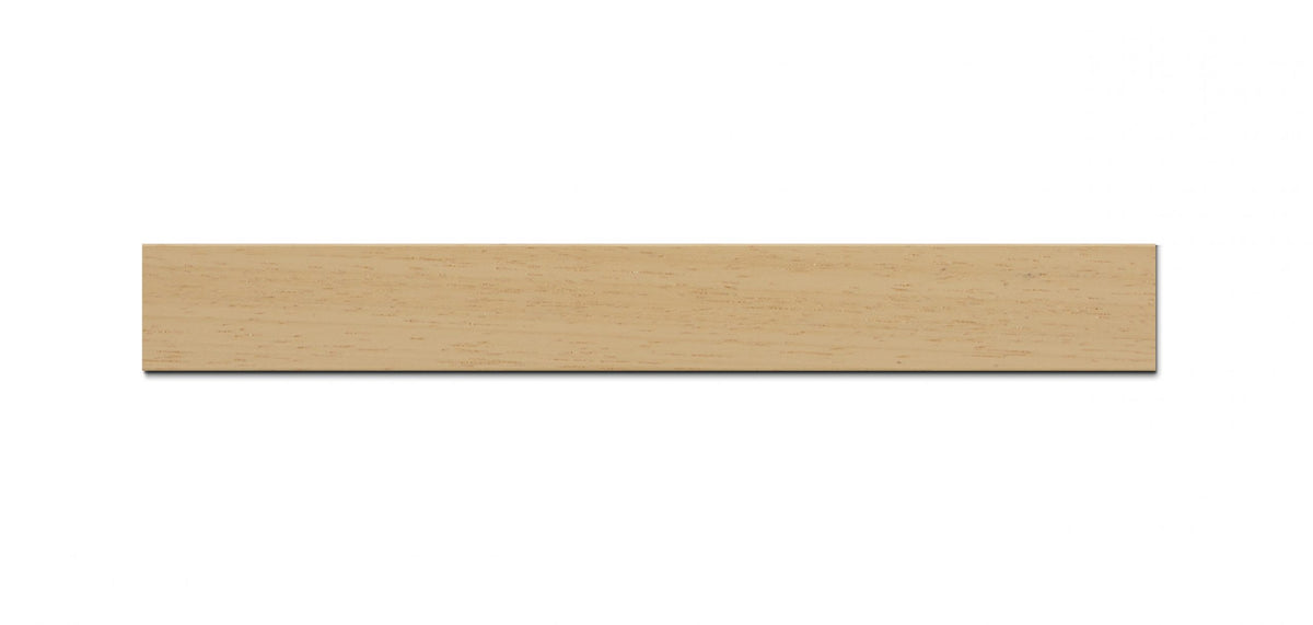 Jaluzea de lemn NATURAL 25 mm — Maro cu fibră vizibilă (02NS)