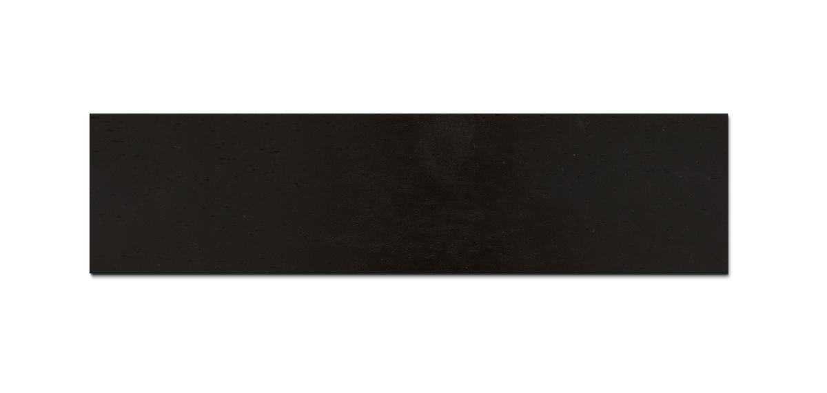 Jaluzea de lemn NATURAL 50 mm — Negru cu fibră vizibilă (09NM)