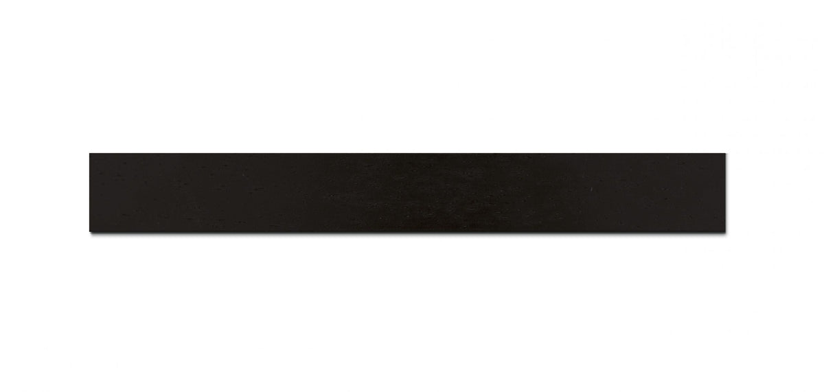 Jaluzea de lemn NATURAL 25 mm — Negru cu fibră vizibilă (09NS)