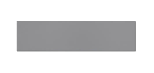 Wooden blind slat 50 mm, grey smooth (54MM)