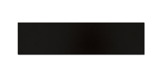 Wooden blind slat 50 mm, black smooth (65MM)