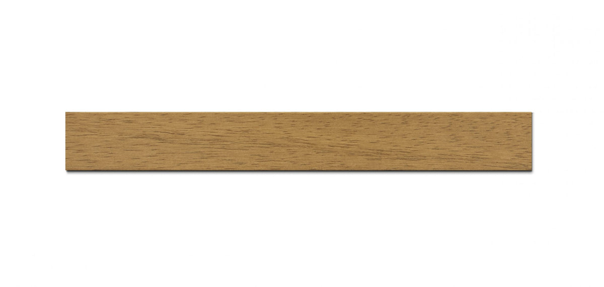 Jaluzea de lemn NATURAL 25 mm — Maro cu fibră vizibilă (68NS)
