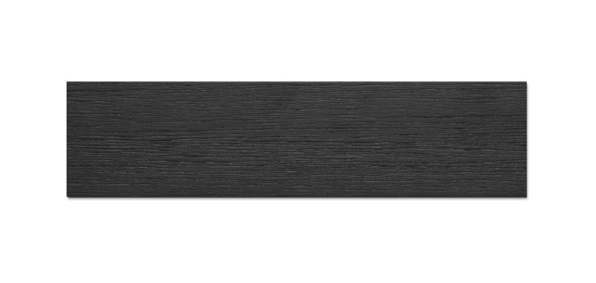 Jaluzea de lemn CRAFT 50 mm — Negru periat (83CM)
