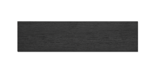 Holzjalousie CRAFT 50 mm Schwarz gebuerstet 83CM Lamelle